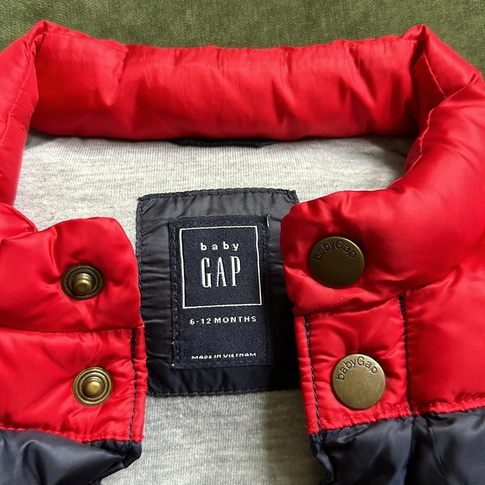 baby GAP puffer vest